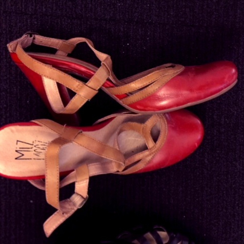 Miz Mooz Josette T-Strap Heels